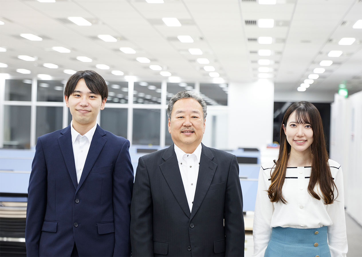 社長×若手社員 対談1