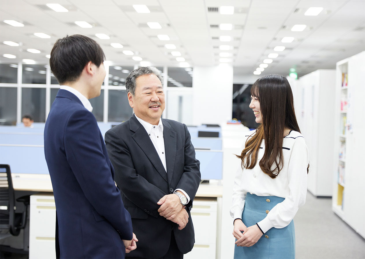 社長×若手社員 対談4