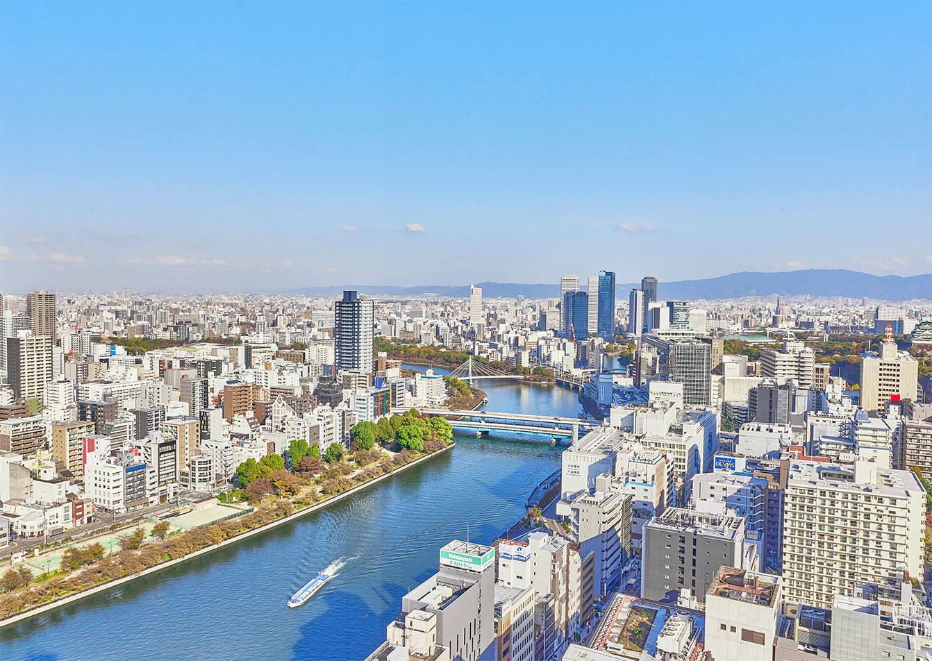 見晴らしのいい景色
